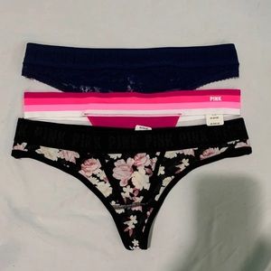 PINK thongs bundle size large